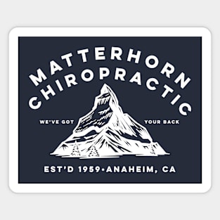 Matterhorn Chiropractic Magnet